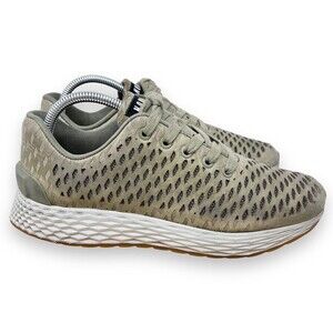 Nobull Olive Perforated Leather Running Sneakers US M7 W8.5